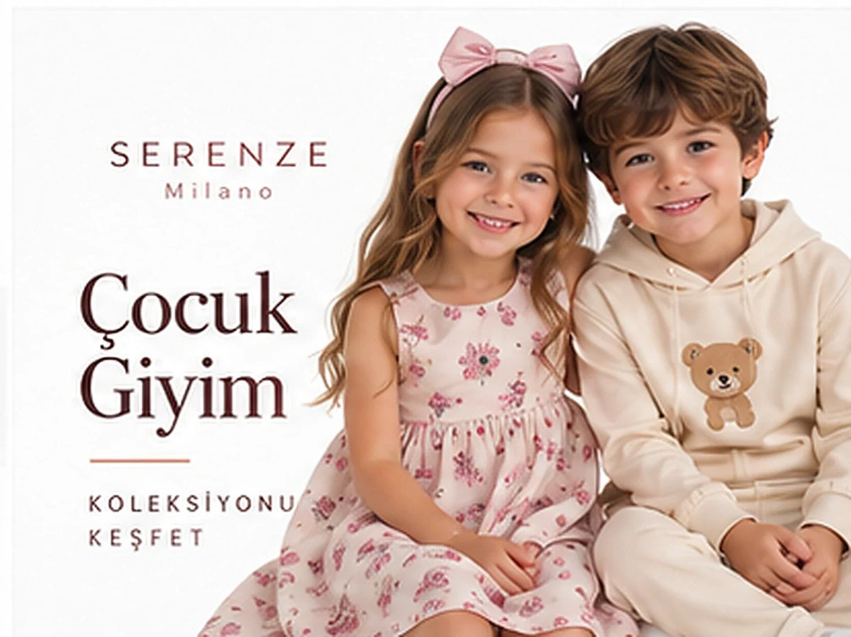 SERENZE Milano — Çocuk Giyim kategori kampanyası