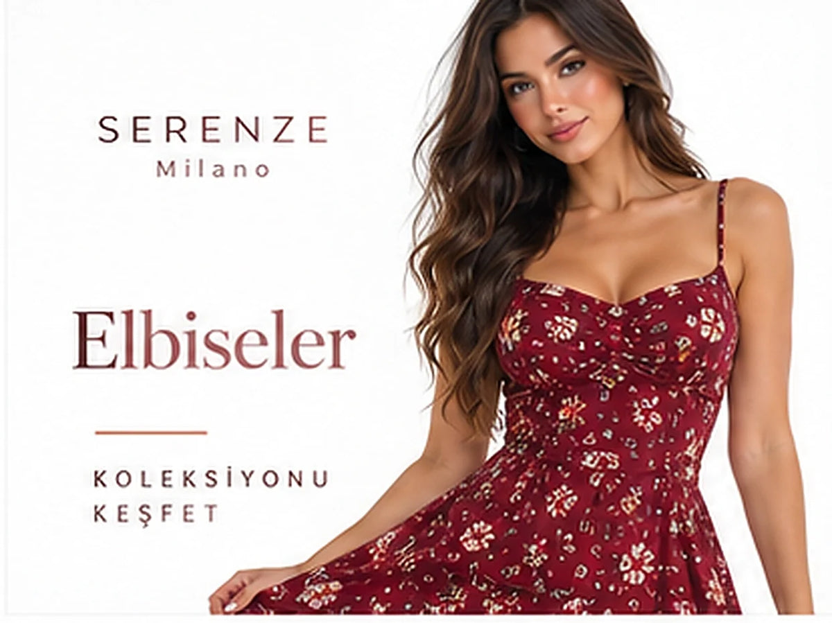 SERENZE Milano — Elbiseler kategori kampanyası