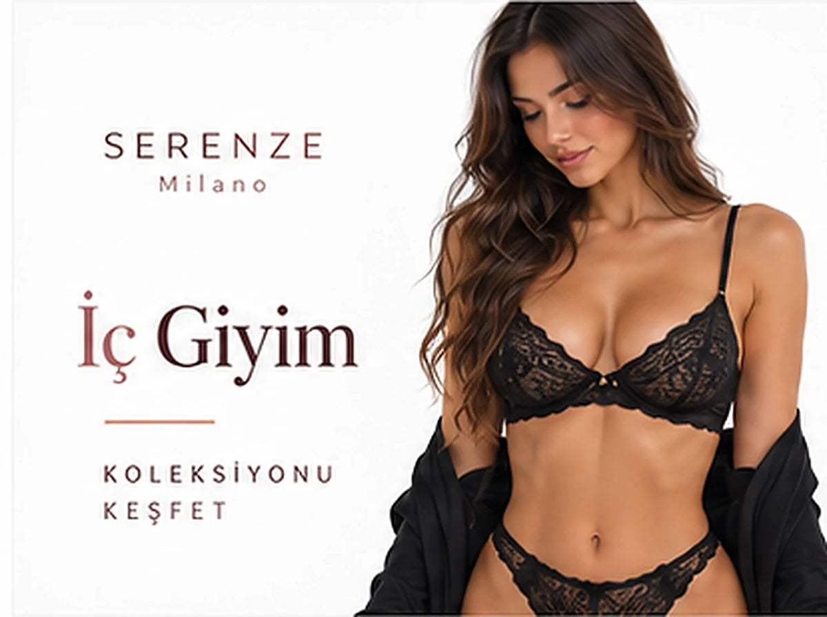 SERENZE Milano — İç Giyim kategori kampanyası