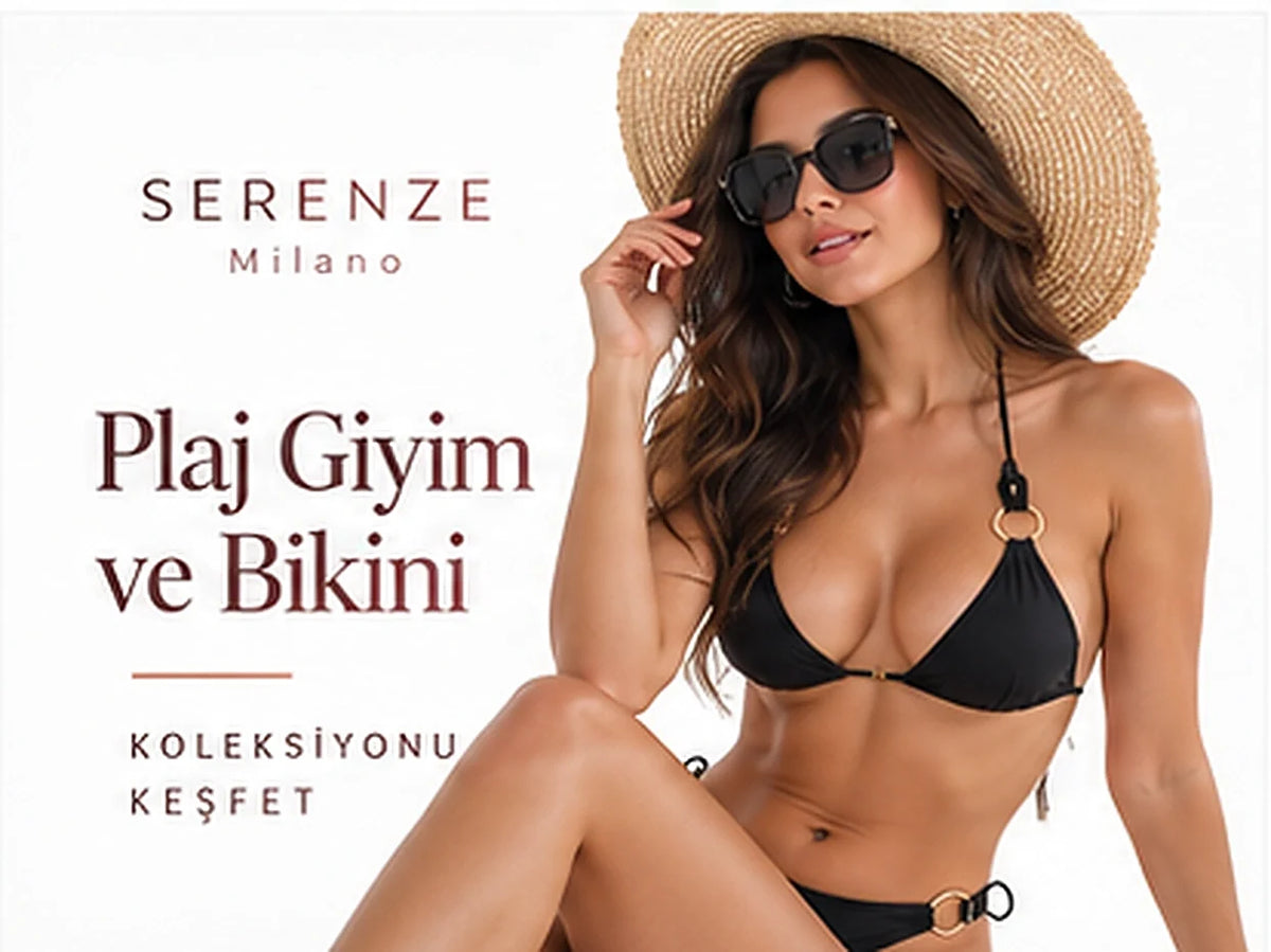 SERENZE Milano — Plaj Giyim ve Bikini kategori kampanyası