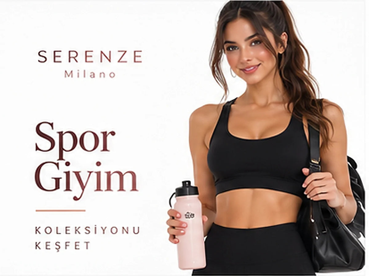 SERENZE Milano — Spor Giyim kategori kampanyası