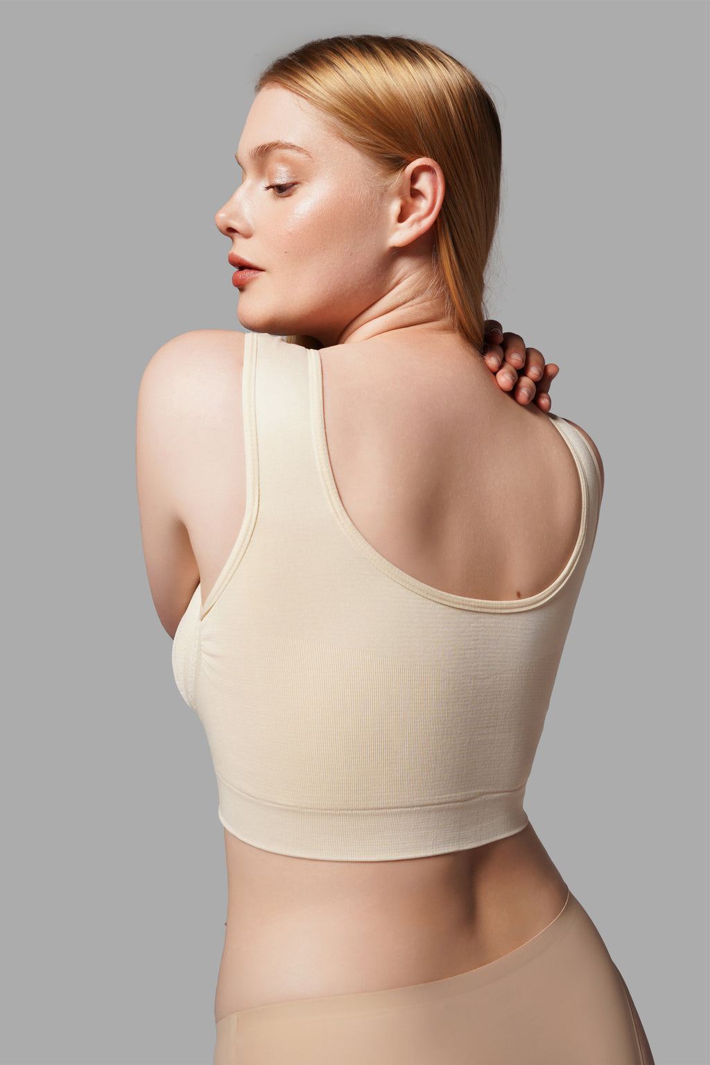 toparlayıcı balensiz pedli büstiyer 5040 Bej