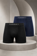 Erkek Casual Comfort Günlük 2 Li Boxer Çok Renkli