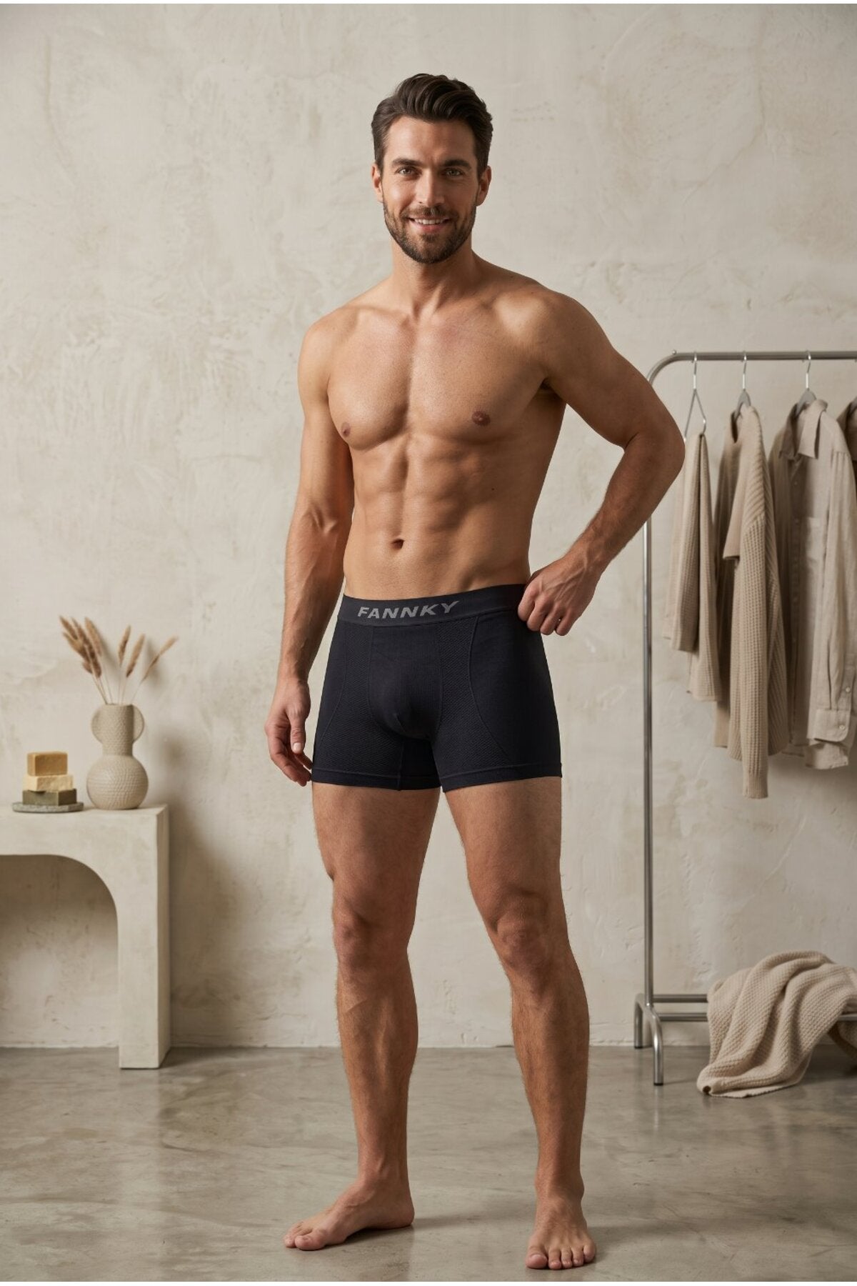 Erkek Casual Comfort Günlük 2 Li Boxer Çok Renkli