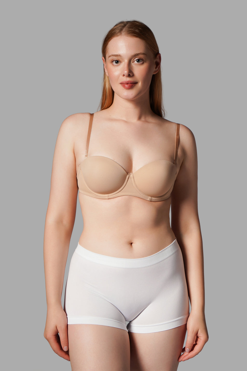KADIN BOXER Toparlayıcı İz Yapmayan Seamless Örme BOXER 2001 Beyaz