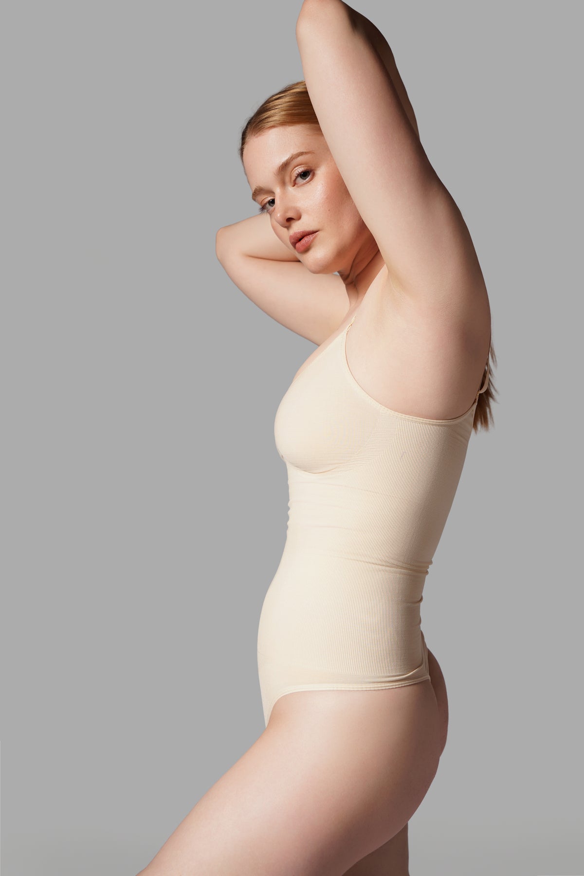ÇITÇITLI STRİNG BODY KORSE 9052 Bej