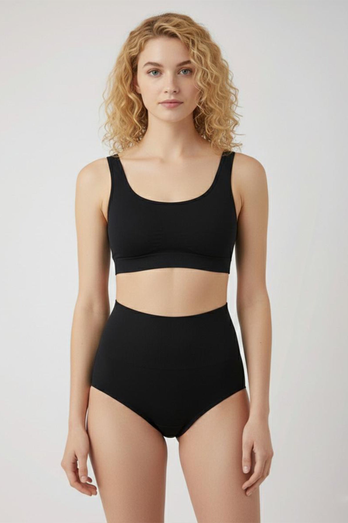 Kadın Toparlayıcı Slip Korse 1010 - Siyah