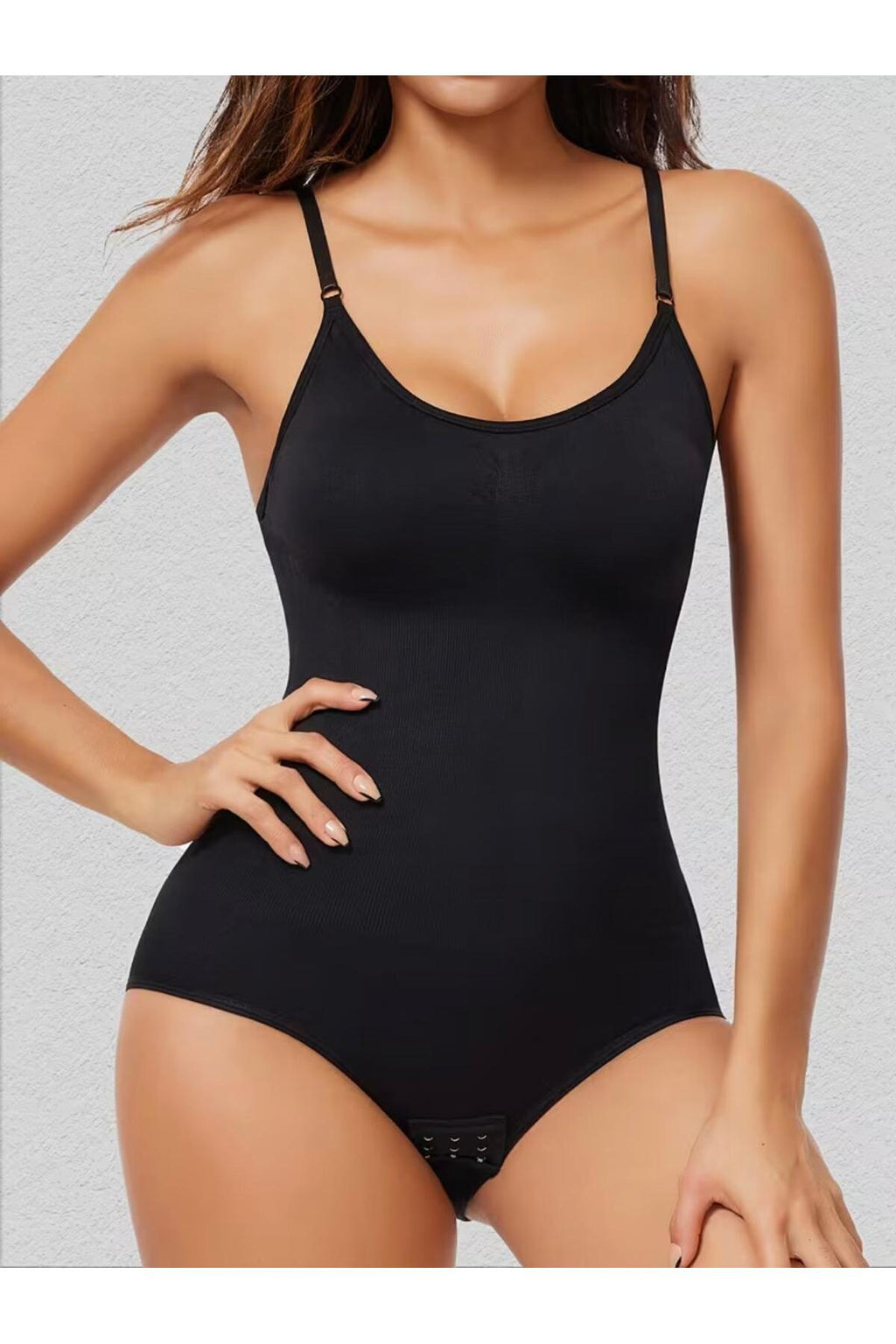 örme kumaş zıbın string model toparlayıcı body 9052 Siyah