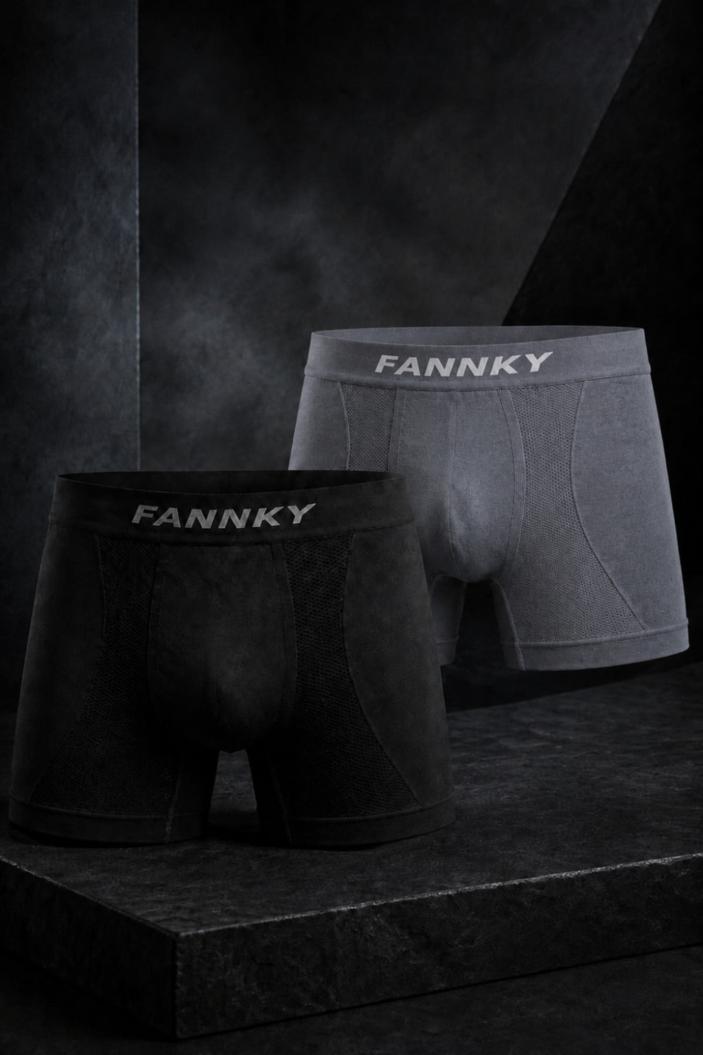 Erkek Rahat Esnek Seamless 2 Li Boxer Ten