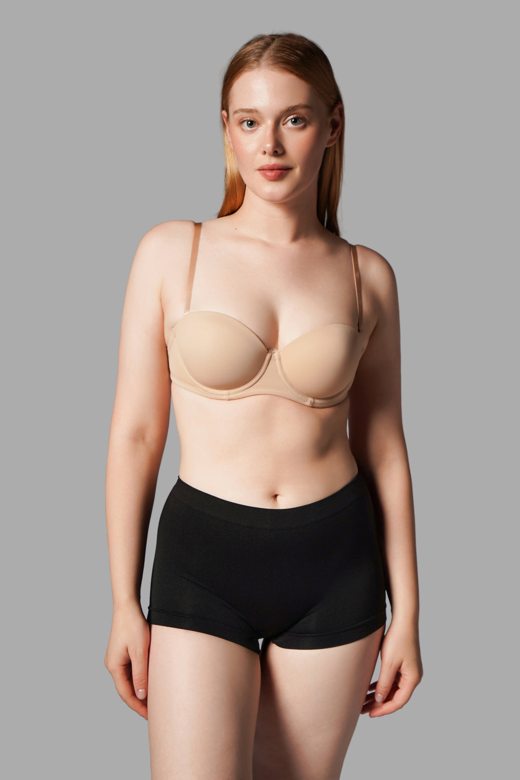 KADIN BOXER Toparlayıcı İz Yapmayan Seamless Örme BOXER 2001 Siyah