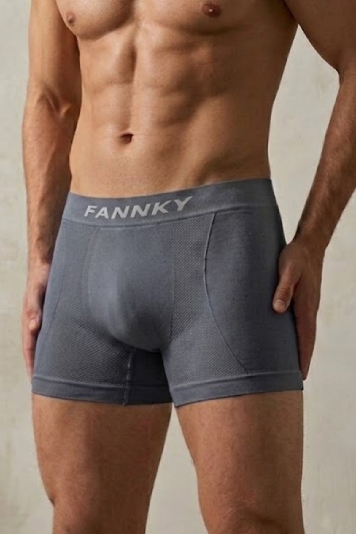 Erkek Casual Comfort Günlük Gri Boxer