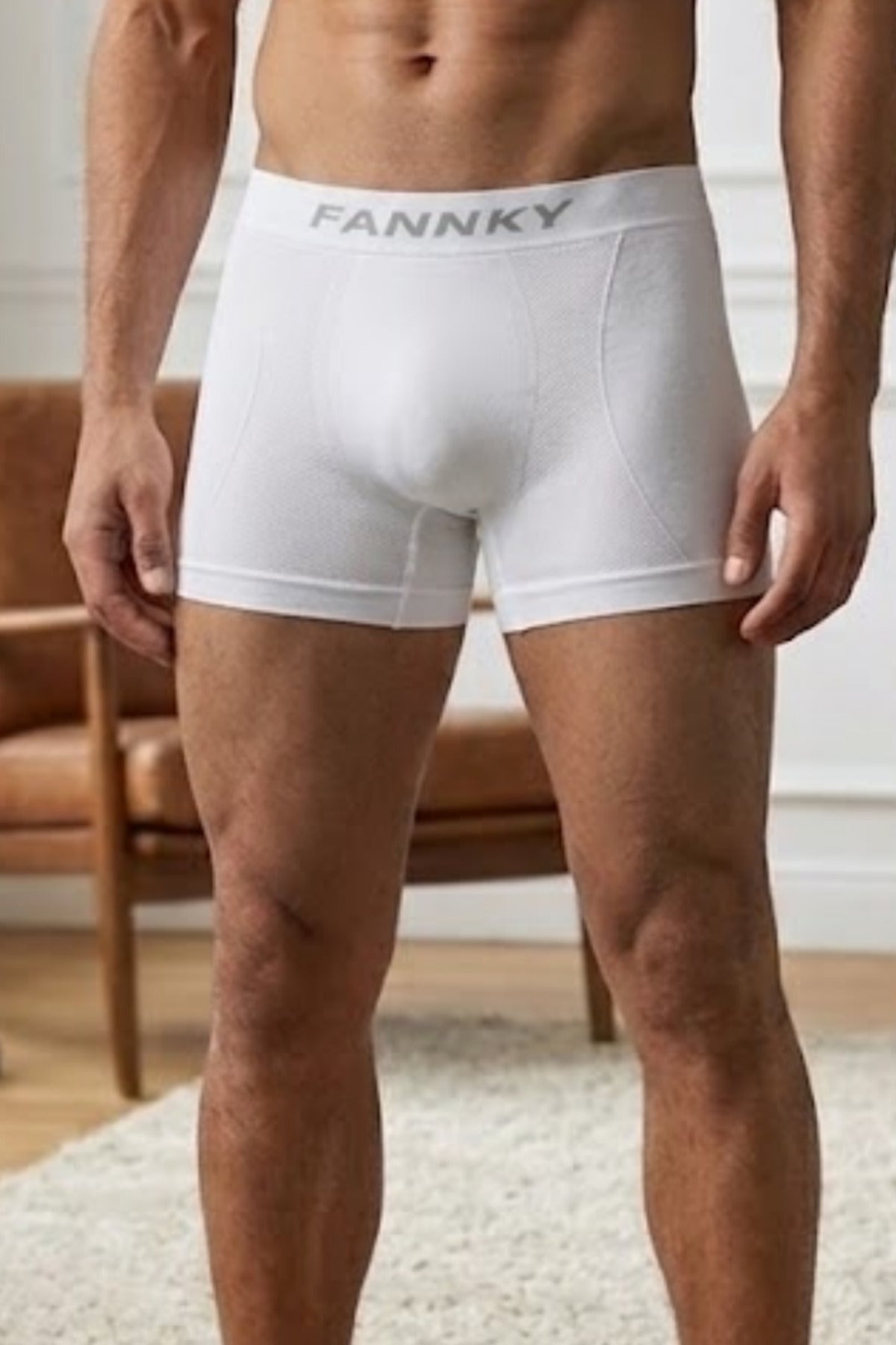 Erkek Rahat Esnek Seamless 2 Li Boxer Çok Renkli