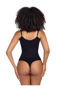örme kumaş zıbın string model toparlayıcı body 9052 Siyah