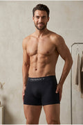 Erkek Casual Comfort Günlük Siyah Boxer