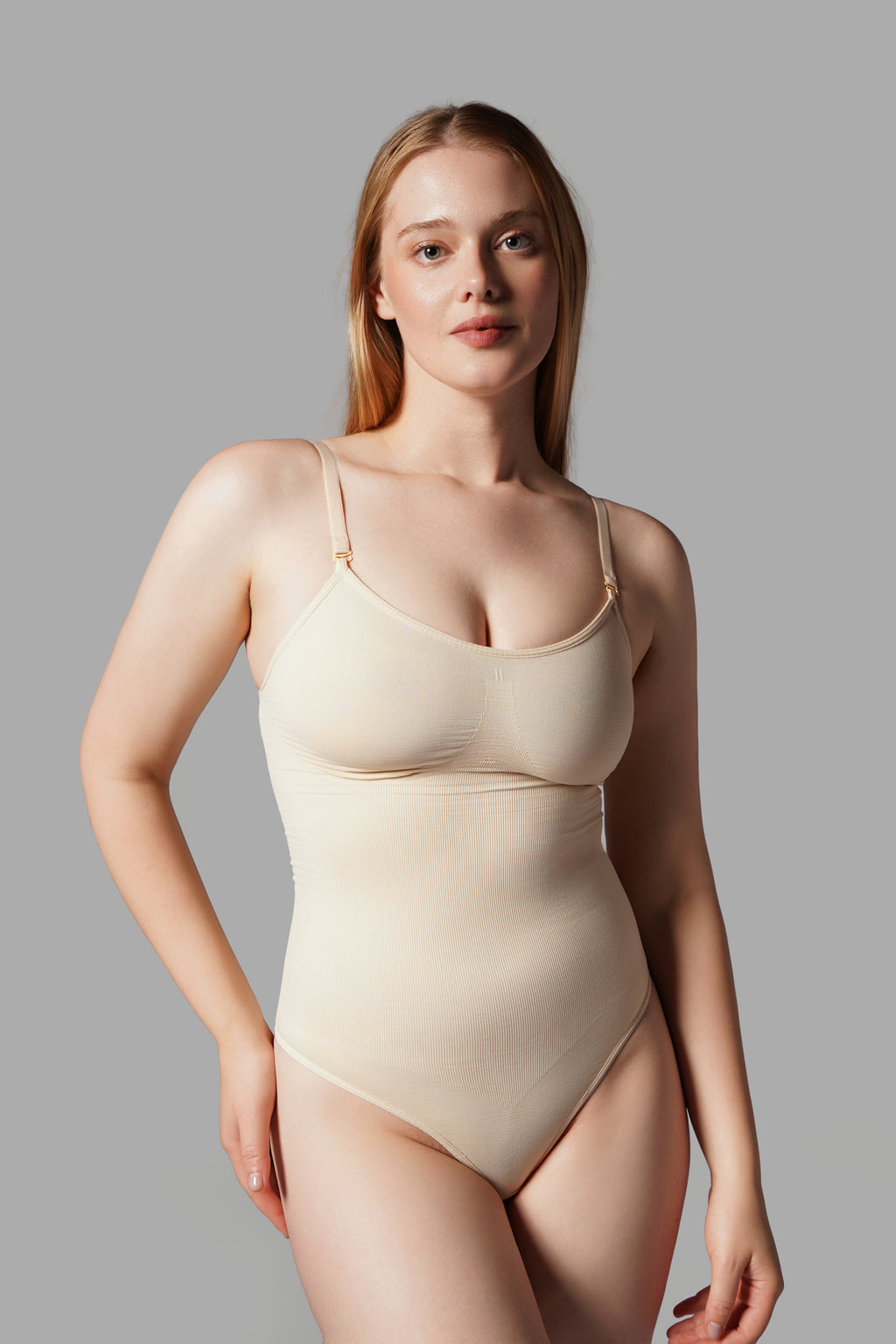 ÇITÇITLI STRİNG BODY KORSE 9052 Bej